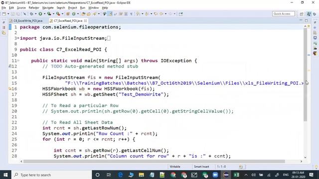 52 FileOperations ExcelPart2 DataBase смотреть онлайн