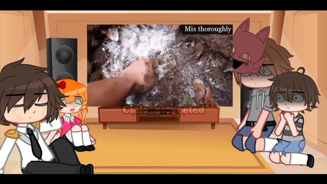 Past Aftons Reacts To HowToBasic | 1/1 | GachaFnaf смотреть онлайн
