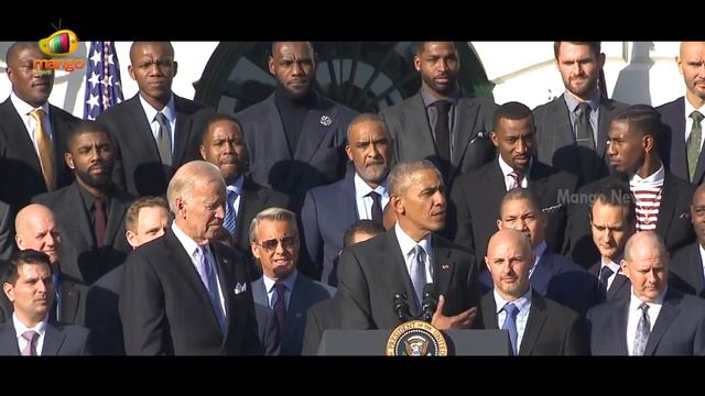 Barak Obama Honors 2016 NBA Champion Cleveland Cavaliers At White House | Mango News смотреть онлайн