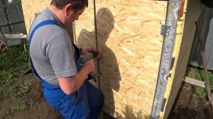 Курятник для несушек своими руками за 4 дня!!! Как построить курятник на дачном участке!