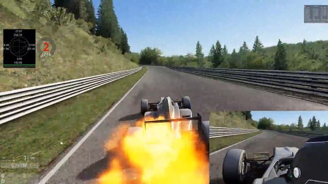 Fastest Car In Any Game. PERIOD. Nordschleife UNDER A MINUTE! Formula DS, Tool Assisted Record
