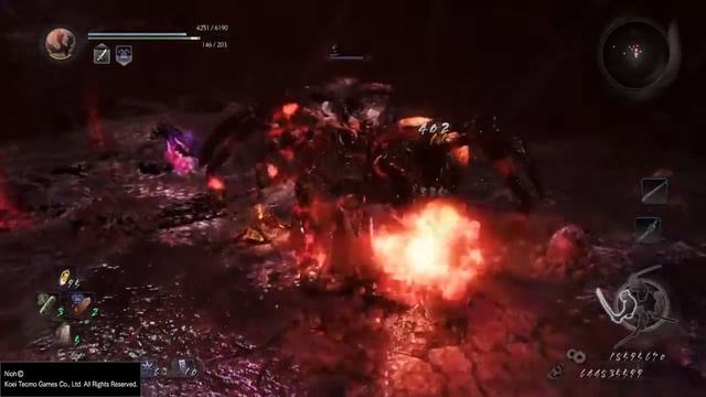 Nioh - Bearer of Ill Tidings (NG+ Twilight) Yasakani Magatama farming смотреть онлайн