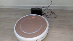 Зарядка робота-пылесоса iLife V50 Pro на базе