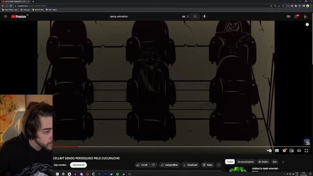 CELLBIT REAGINDO Á ANIMAÇÃO DO QSMP!!! смотреть онлайн
