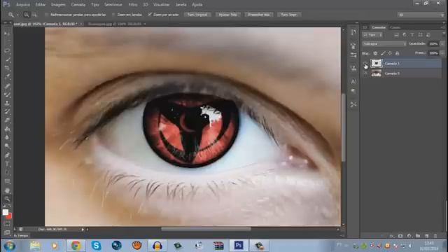 Como fazer o efeito Sharingan no Photoshop Cs6 смотреть онлайн