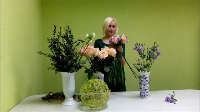 Как сделать свадебный букет невесты из живых цветов, делаем букет цветов на свадьбу своими руками. смотреть онлайн