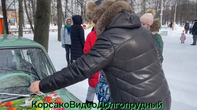 Федерация бокса и кикбоксинга г о Долгопрудного поздравила женщин с 8 марта в центральном парке смотреть онлайн