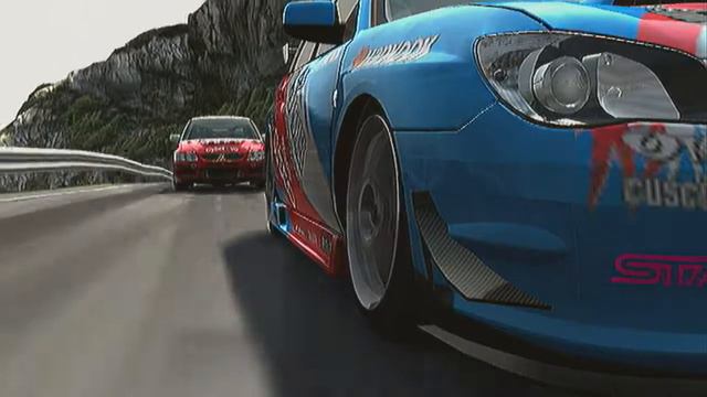 Forza Cyber Evo vs. Tomei Cusco Subaru смотреть онлайн