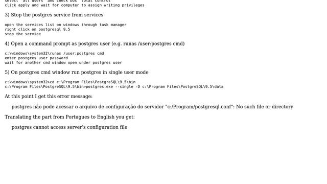 Databases: Restore superuser role to postgres user смотреть онлайн