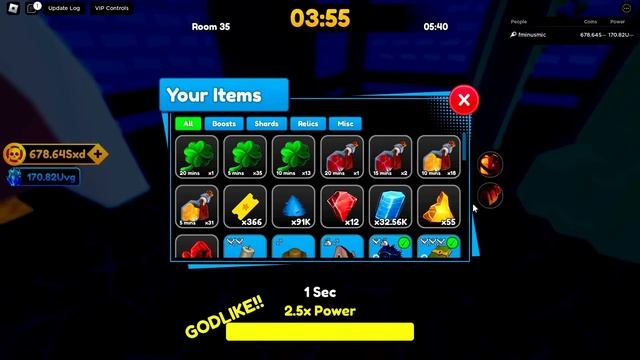 USE ONLY These Relics To Get "STRONGER" (Tier List) In Sword Fighters Simulator! смотреть онлайн