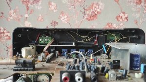 Sony CFC-715S boombox cassette player ремонт неисправностей и полный обзор аппарата с разборкой