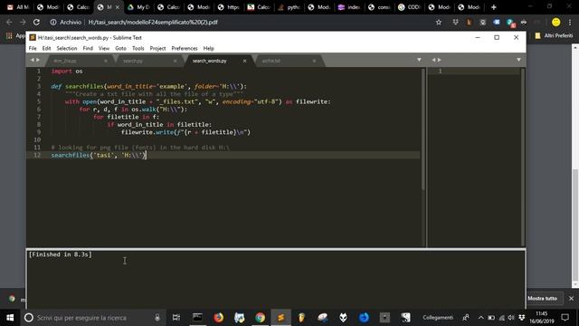 Search files with Python смотреть онлайн
