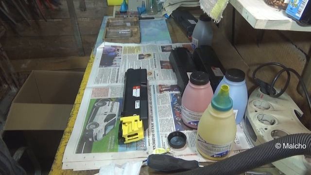 Заправка картриджа Kyosera TK590 Cyan, Magenta, Yellow, Black смотреть онлайн