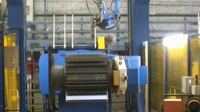 Сварка гофрированных баков трансформаторов ТМГ смотреть онлайн