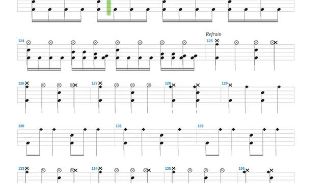 Born in a Mourning Hall + Blind Guardian + Drum only + Drum tab смотреть онлайн