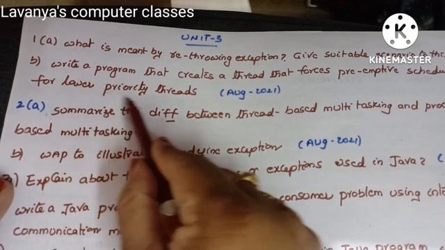 Java Programming JNTUH R18 CSE 2-2 old question papers questions|Java important questions смотреть онлайн