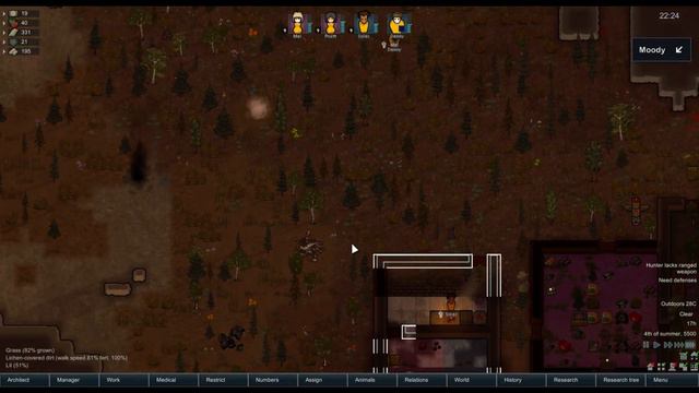 Rimworld Alpha 16 l Hardcore SK l Part 1 смотреть онлайн
