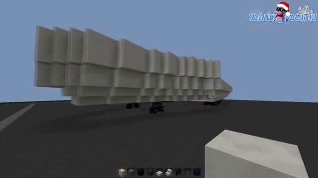 Minecraft❅Timelapse❅AH-225 Самый большой в мире самолет❅(SUB-English) смотреть онлайн