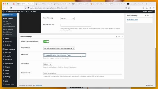 Partial Content Settings | Preview PDF Viewer For WordPress Add-on | Documentation Part 5 смотреть онлайн
