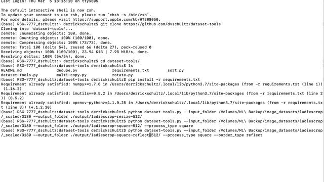 Resizing and cropping images using the dataset-tools library смотреть онлайн