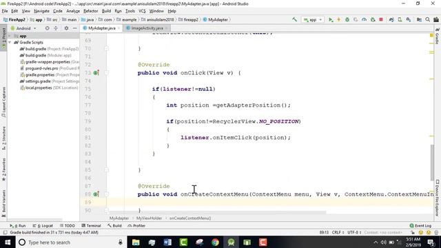 Firebase Storage part 5 : store, retrieve and delete image смотреть онлайн