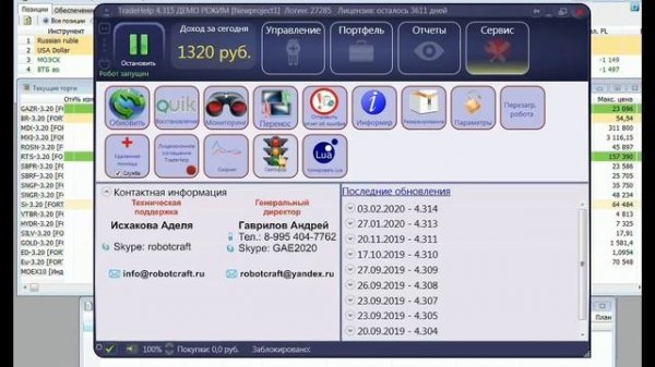 TradeHelp - универсальный торговый помощник трейдера