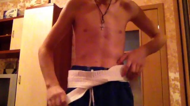 Как правильно завязать пояс для карате! смотреть онлайн