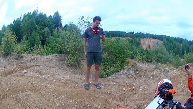 Тренируем мотокросс,сломался питбайк #ktm #bse #motocross #enduro #тренировка смотреть онлайн