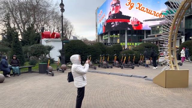 Sochi 2023 New Year Walking Tour Jan 22, 2023. 4K 60 fps смотреть онлайн