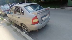 Заброшенная Lada Kalina Седан