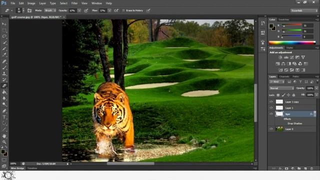 "Rawr" photomanipulation HD Speed art Adobe Photoshop CS6 смотреть онлайн