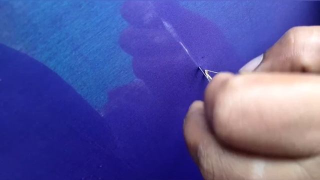 Aari work for beginners/ aari basic class PART : 1/ chain stich смотреть онлайн