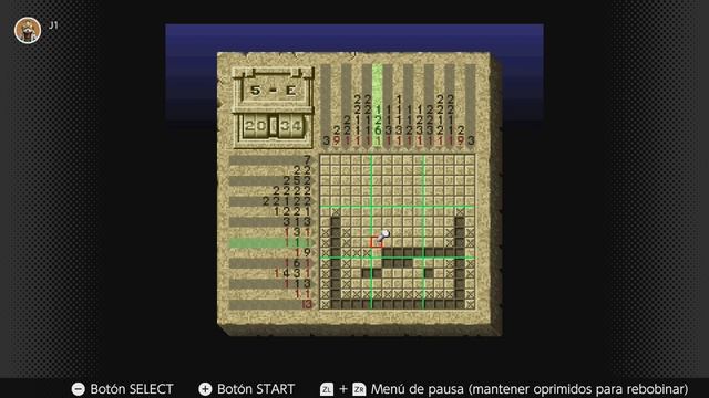 Mario's Super Picross - Level 5 / D - E смотреть онлайн