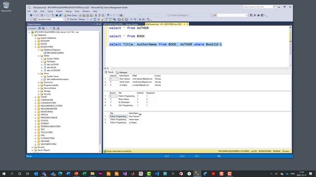 Create Views using View Designer in SQL Server смотреть онлайн
