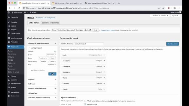 Curso Storefront WordPress (plugins) - Mega Menú смотреть онлайн