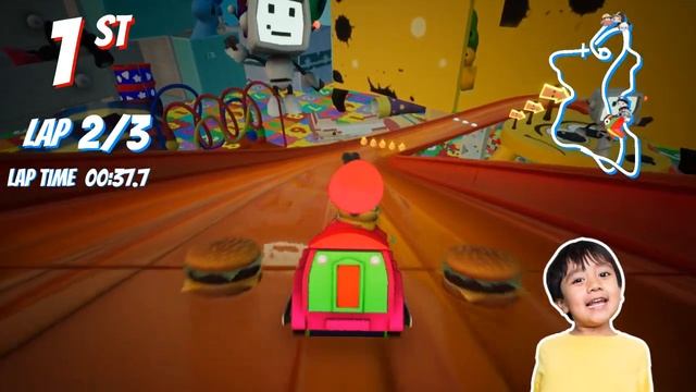 Race with Ryan (PC) walkthrough - Ryan's Playroom смотреть онлайн