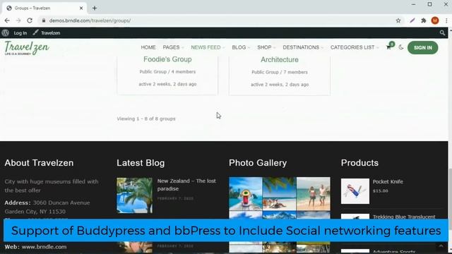 Travelzen WordPress Theme -Create Travel Blogging, Tourism company or Travel Magazine Website Easil смотреть онлайн