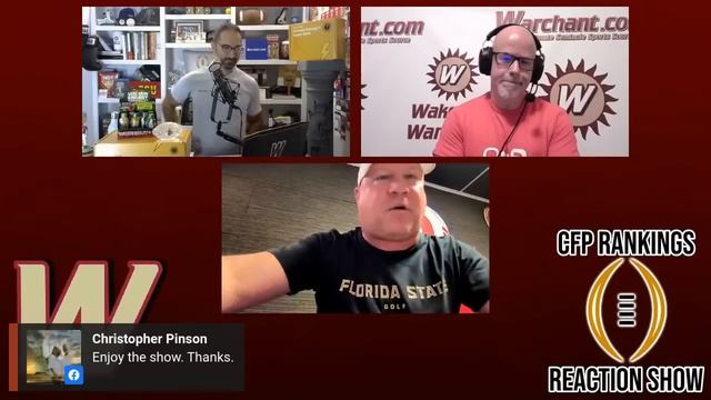 College Football Playoff Rankings LIVE Reaction Show | FSU Football | Warchant TV #FSU смотреть онлайн