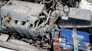 Тойота Королла 2003 год не работает стартер. не крутит. реле срабатывает..mp4