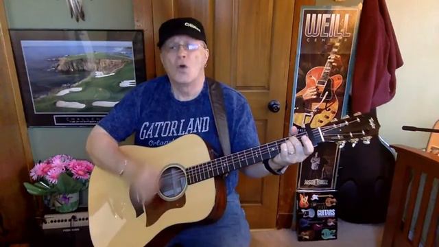 2206 - Kind Woman - Buffalo Springfield cover - Vocal & acoustic guitar cover & chords смотреть онлайн