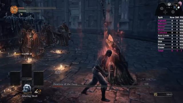 Dark Souls 3 - World's First Bare Fist No-Hit Run смотреть онлайн