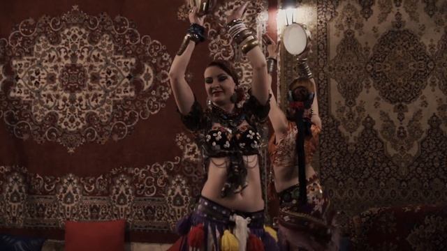 Tribal dance with tambourines @ TRIBAL WEEKEND 2018 смотреть онлайн