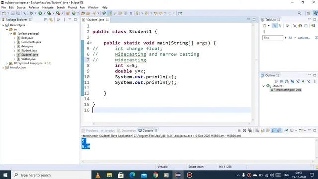 Java beginner tutorial #6|| Typecasting in java смотреть онлайн