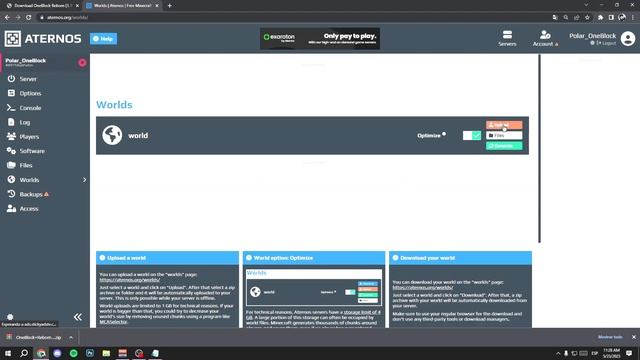 ✅ How to Make a ONEBLOCK Server in Minecraft ATERNOS 1.20+ & 1.20.2 ? Create смотреть онлайн