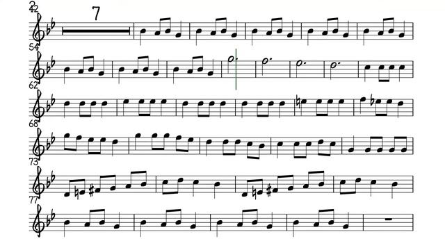 Carol of the Bells Flute Violin Sheet Music Backing Track Play Along Partitura смотреть онлайн