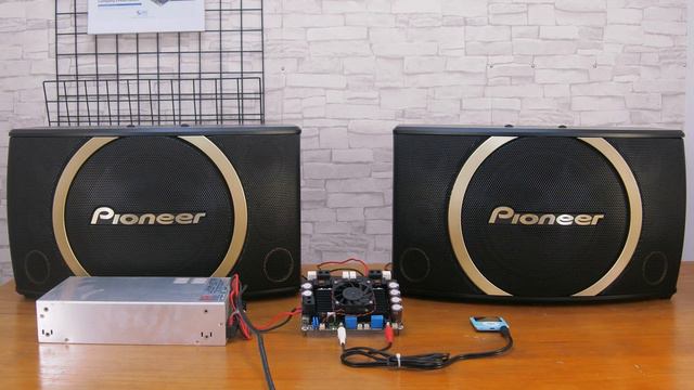 2000W IRS2092 / IRS20957 High Power Audio Amplifier Power Burn-in Test | Add Bluetooth & Volume Ctr