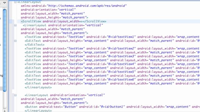 Android Application Development Tutorial - 35 - XML ScrollView and AnalogClock смотреть онлайн