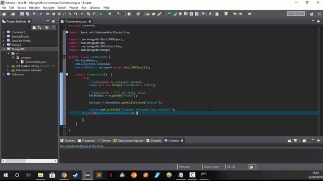 Conexão do Mongodb com linguagem Java (Completo) смотреть онлайн