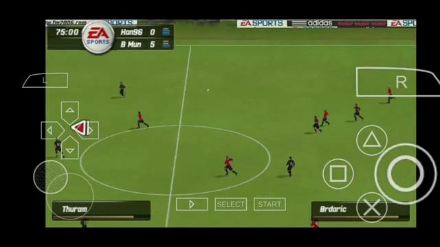 Z. ZIDANE HARIKA BIR GOOOL ATTDI FIFA 06 PPSSPP смотреть онлайн