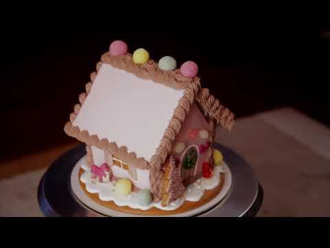 Собираем новогодний пряничный домик смотреть онлайн